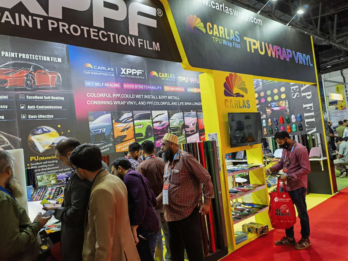 WrappingF's tweet image. Dear customer, this is Chloe from  Carla’s company , which do all kinds of film .Colorful PPF.PPF, wrap film .windows film and so on.
Tomorrow our team will back to China . And after one month we will have store in Dubai, if you want items list . Please make me know 
Best regards