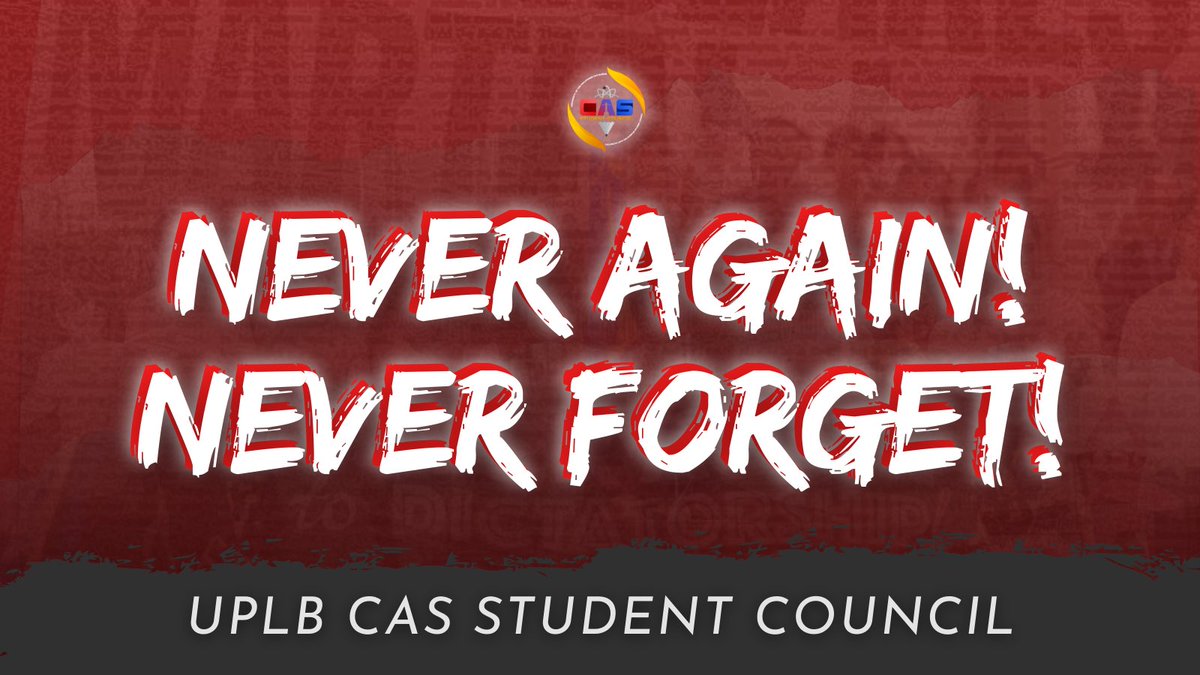 sophcarvajal_'s tweet photo. Ako si Soph ng CASSC_UPLB at bilang Iskolar ng Bayan, mariin kong kinukundena ang walang paalam na pagbisita ng isang Marcos sa ating pamantasan!
Ipagtanggol natin ang ating unibersidad na patuloy na nilalapastangan ng pamilyang Marcos!
#NeverAgain
#MarcosItakwil
#RejectMarcos https://t.co/iYhWzR8C1O