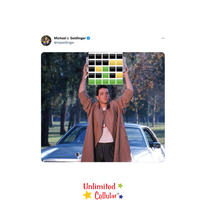 Ucellular tweet picture