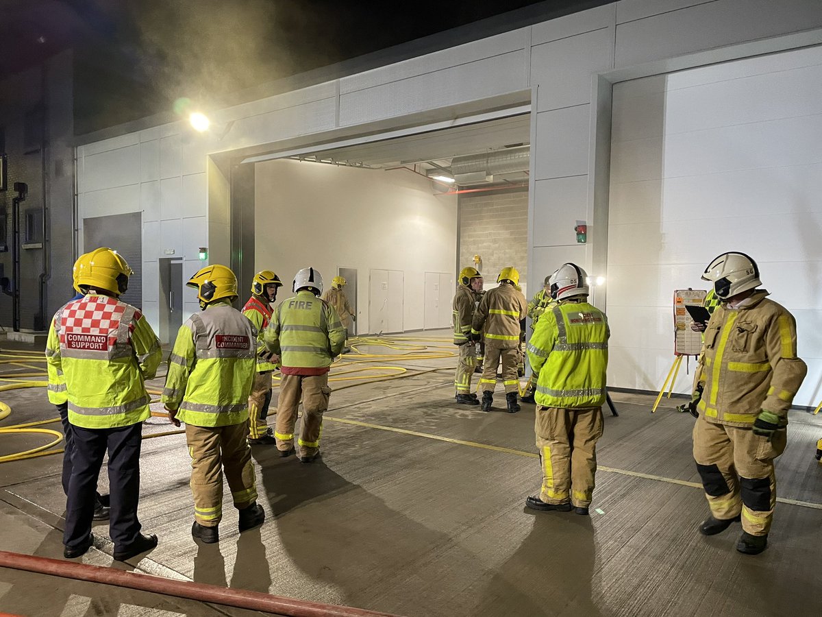 1-2 Monday evening found crews from <a href="/SFRS_MDrayton/">Market Drayton</a> <a href="/Whitchurch_SFRS/">Whitchurch Fire Station</a> and <a href="/SFRS_dsalvoni/">Darren Salvoni</a> 🚒🚗 travelling to  <a href="/WinsfordFS/">Winsford Fire Station</a> <a href="/CheshireFire/">Cheshire Fire and Rescue Service</a> to take part in a joint exercise with crews from <a href="/AudlemFire/">Audlem Fire Station</a> <a href="/NantwichFS/">Nantwich Fire Station</a> 🧑🏻‍🚒👨🏻‍🚒 Property fire persons reported 🔥 involving complex building 🏢