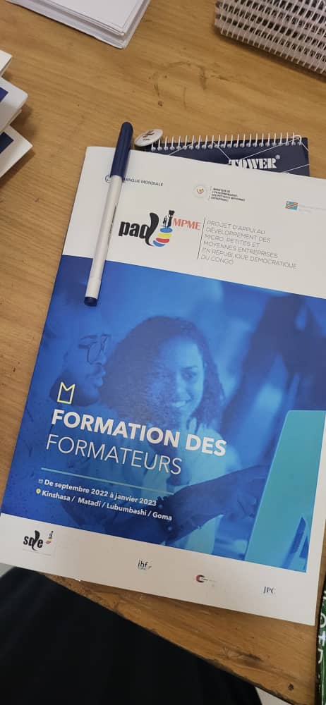 padmpme's tweet image. Renforcer l&apos;écosystème entrepreneurial par la constitution d&apos;une offre de qualité pour les services de développement des PME. C&apos;est la mission dévolue à la sous-composante #SDE. In fine, préparer la pérennisation des acquis du PADMPME. Après Matadi, Goma, Lubumbashi, c&apos;est Kin.