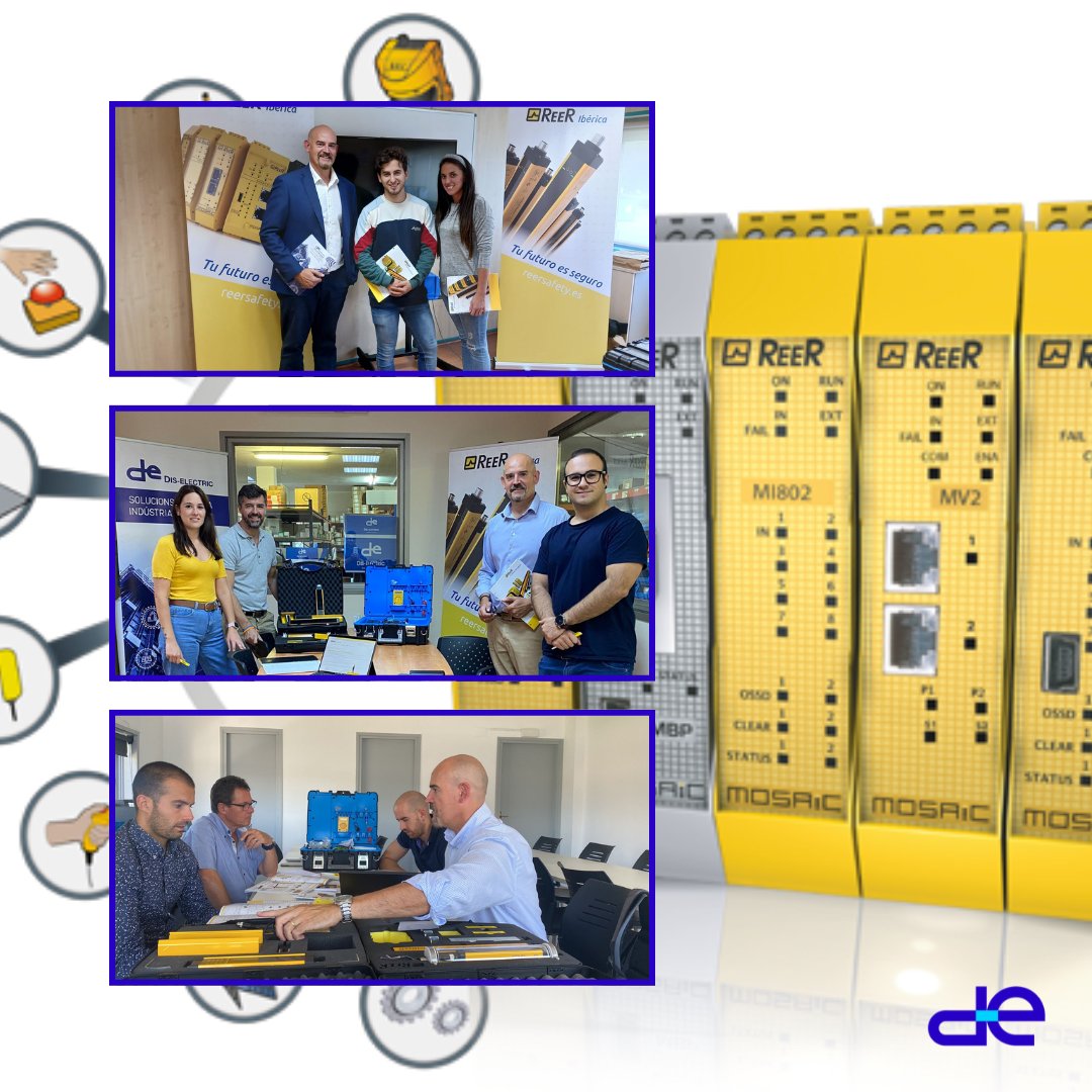 Diselectric's tweet image. 💪 ¡Y seguimos con las formaciones!
📝 Esta vez de la mano de @ReeR Ibérica que nos pone al día de todas las #novedades de sus nuevos productos.

#DISELECTRICARTEC #formaciones #capacitacion  #proveedores #nuevosproductos #seguridad #automatizaciónindustrial