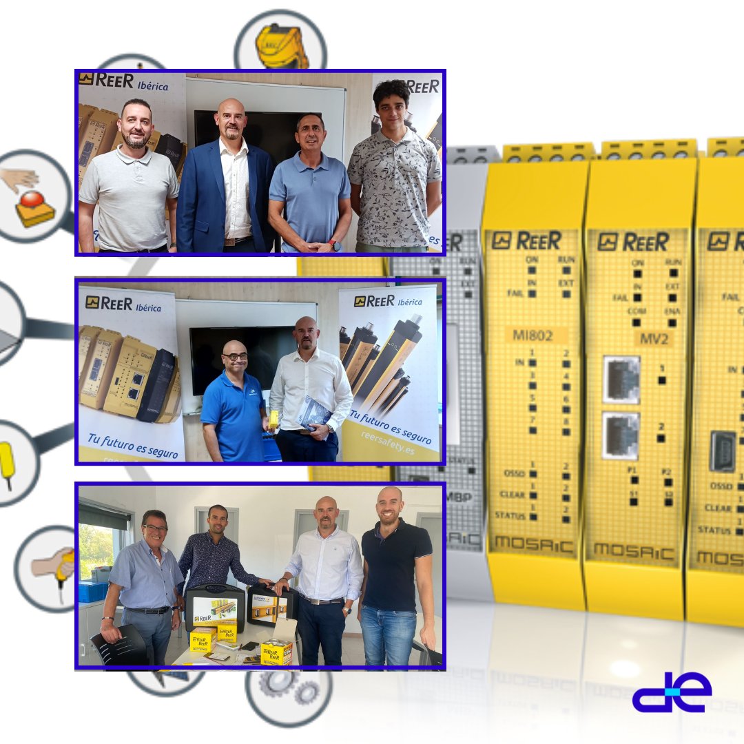 Diselectric's tweet image. 💪 ¡Y seguimos con las formaciones!
📝 Esta vez de la mano de @ReeR Ibérica que nos pone al día de todas las #novedades de sus nuevos productos.

#DISELECTRICARTEC #formaciones #capacitacion  #proveedores #nuevosproductos #seguridad #automatizaciónindustrial