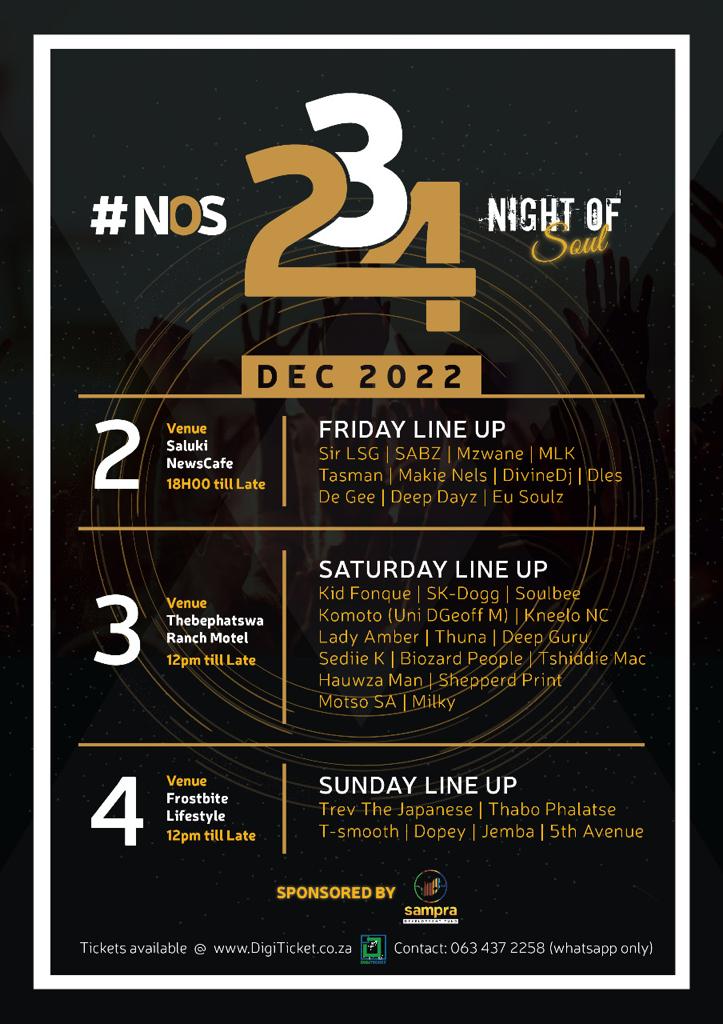 TSmooth78659977's tweet photo. THE BIGGEST DEEP HOUSE EVENT IN THE NORTHERN CAPE 🔥🔥🙌🏽🙌🏽 https://t.co/GkjtBISmVx