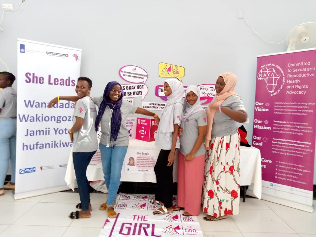 She leads Kwale county tuko ndani ya kisumu ,it's our time to shine ,girl summit kisumu ,we are celebrating 16 days of activism 🎉🎉🎉🎉