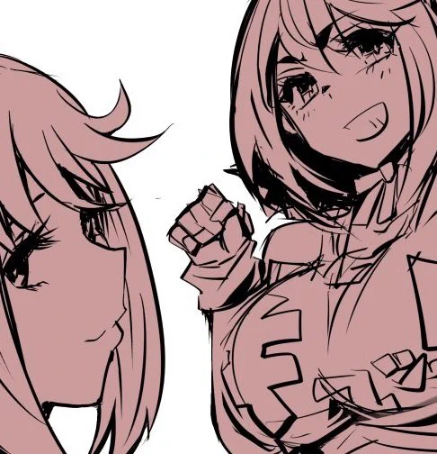 絵は描いてるんだ、、wip(ゲスト二枚 