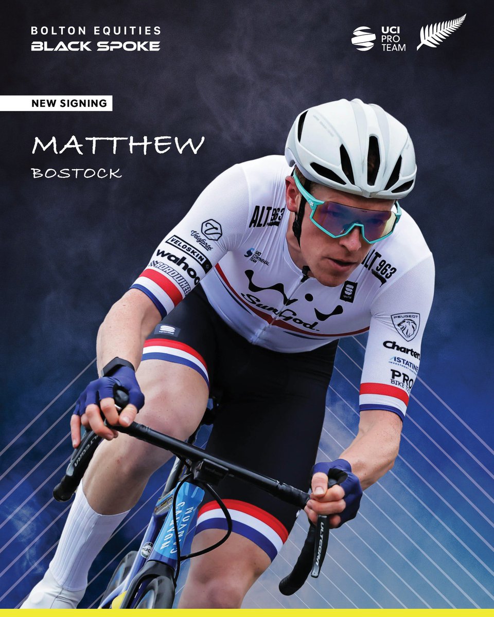AT85ProCycling (@at85procycling) on Twitter photo Sadly another rider to bid farewell to ๐ข
Thank you <a href="/Matt_Bostock/">Matthew Bostock</a> ๐
2022 was the year you got the reward that was perhaps deserved a year or two before.
All the very best for 2023 and beyond Sadly another rider to bid farewell to ๐ข
Thank you <a href="/Matt_Bostock/">Matthew Bostock</a> ๐
2022 was the year you got the reward that was perhaps deserved a year or two before.
All the very best for 2023 and beyond