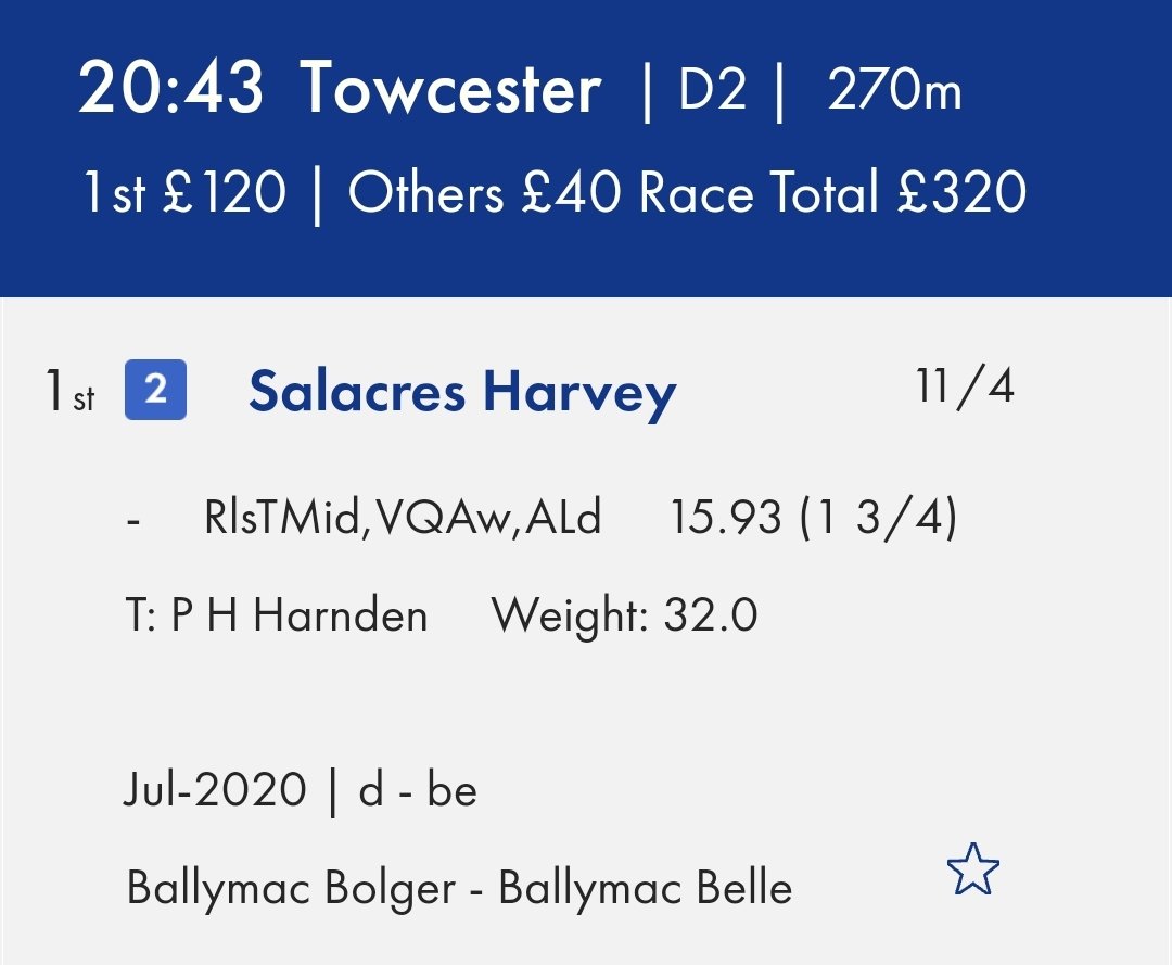 SALACRES_RACING's tweet photo. @SALACRES Harvey wins D2 @TowcesterRaces @ballymacvic14 #firstcareerwin https://t.co/j6zDilewvs