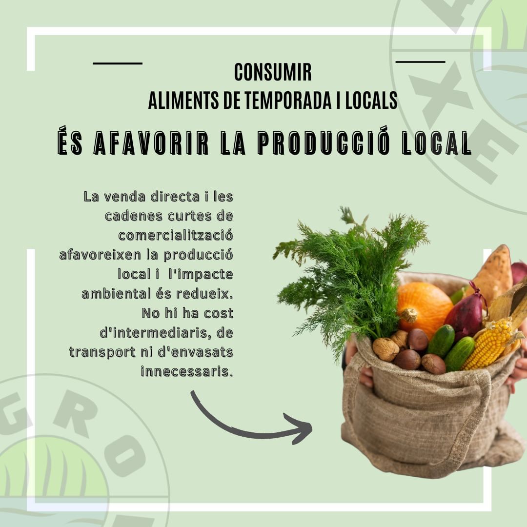 agroxerxa's tweet photo. (1/2)
👌Aqui tens 4 raons per consumir producte local i de temporada
😃Tria la que vulguis!
☝Interessa't per l'origen del que menges.
👍Menja local i de temporada!
#productelocal #menorca #km0 #origen #territori #Local #alimentsdaquimenorca #menjamlocal #productedetemporada https://t.co/ANyNcxzeGS