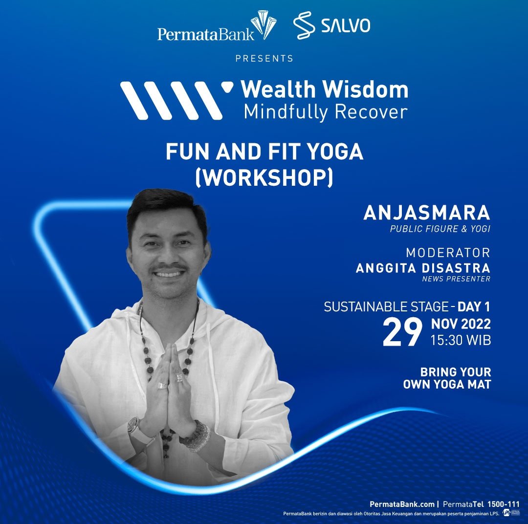 echimustika's tweet photo. Untuk hari ini banyak sekali narasumber dan salah satunya ada Anjasmara #PermataBank #MindfullyRecover https://t.co/h9bW2P8Q3z