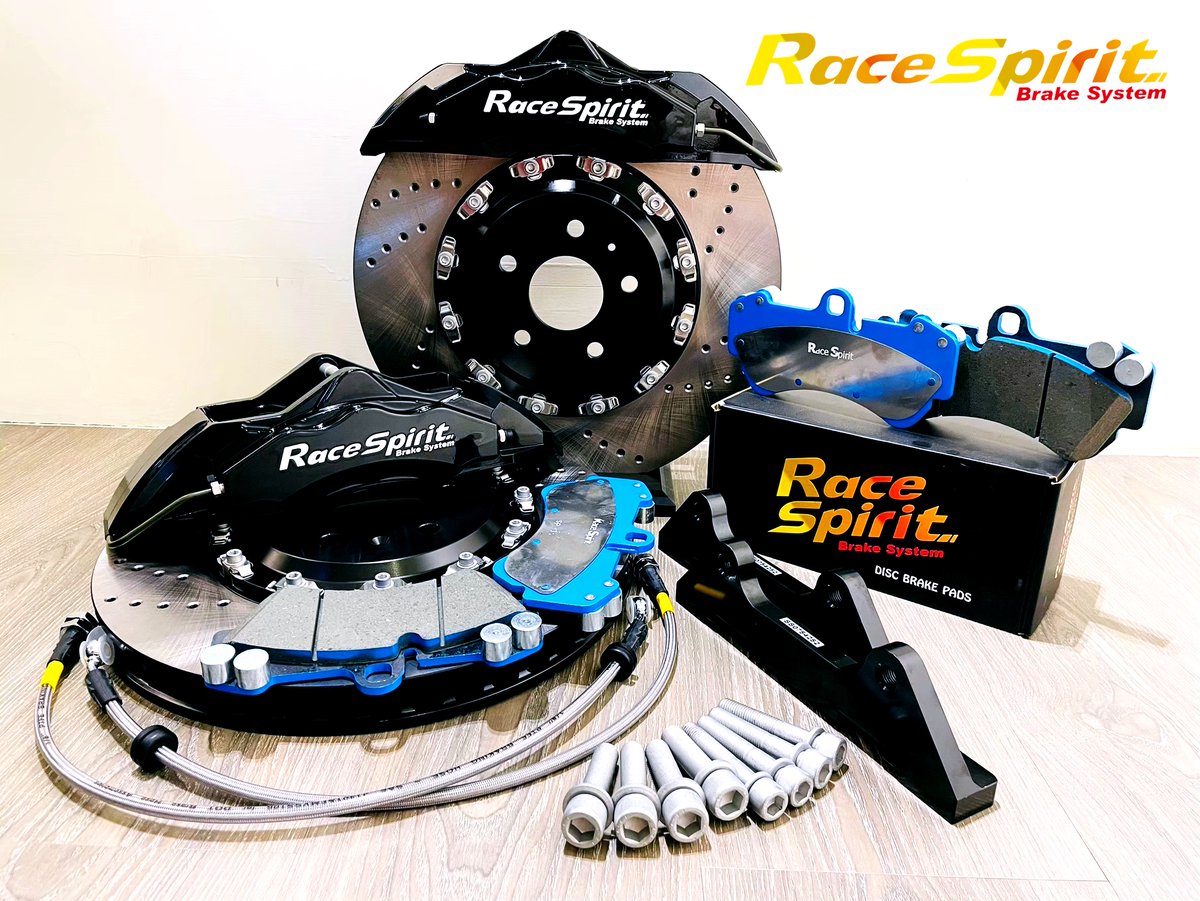 MING_YAO_MYS's tweet photo. Race Spirit Brake System Customize for SKODA SUPERB COMBI 2.0TSI L&amp;K

Front:
1. 6pots racing calipers+380mm drilled rotors
2. Sport version brake pads
Rear:
1. HHC 370mm enlarge discs

#skoda #superb #brake #brakesystem #calipers https://t.co/2CsgLg0BXH