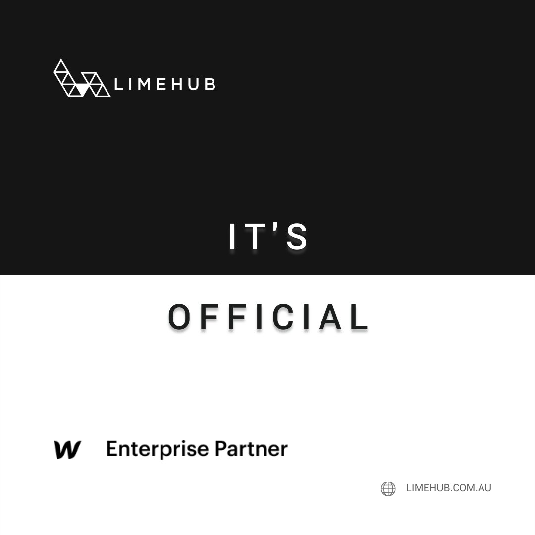 LimeHub's tweet photo. We are absolutely elated to announce that we have officially become one of only five #Webflow Enterprise Partners in Australia. Huzzah!

https://t.co/rNn6h99xwB

💚💚💚 https://t.co/seo53xxrjf