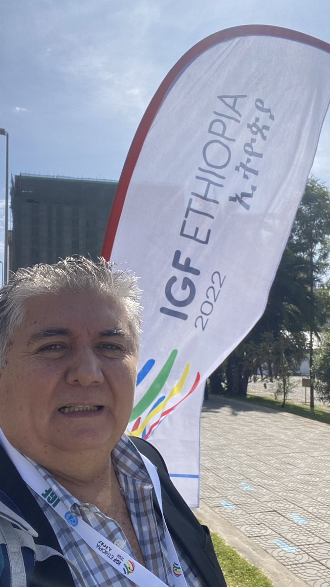 cveraq's tweet photo. El IGF @intgovforum es la reunión mundial más importante de Internet. Este 2022 en Ethiopia un hermoso país africano multicolor y maravilloso @igfecuador @ecuahosting @Telecom_Ec @isocec @corpece https://t.co/rEJIdh1xmx