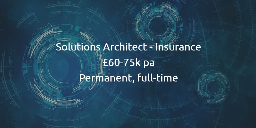 Links Resourcing (@links_rec) on Twitter photo Are you a Solutions Architect with strong Insurance sector experience and seeking your next challenge? If so, <a href="/NickCopeLinks/">Nick Copeland</a> would like to discuss a new role with you. Call him on 0208 549 1444 for a full job spec. #Peoplesuccess #techrecruitment #Careers Are you a Solutions Architect with strong Insurance sector experience and seeking your next challenge? If so, <a href="/NickCopeLinks/">Nick Copeland</a> would like to discuss a new role with you. Call him on 0208 549 1444 for a full job spec. #Peoplesuccess #techrecruitment #Careers