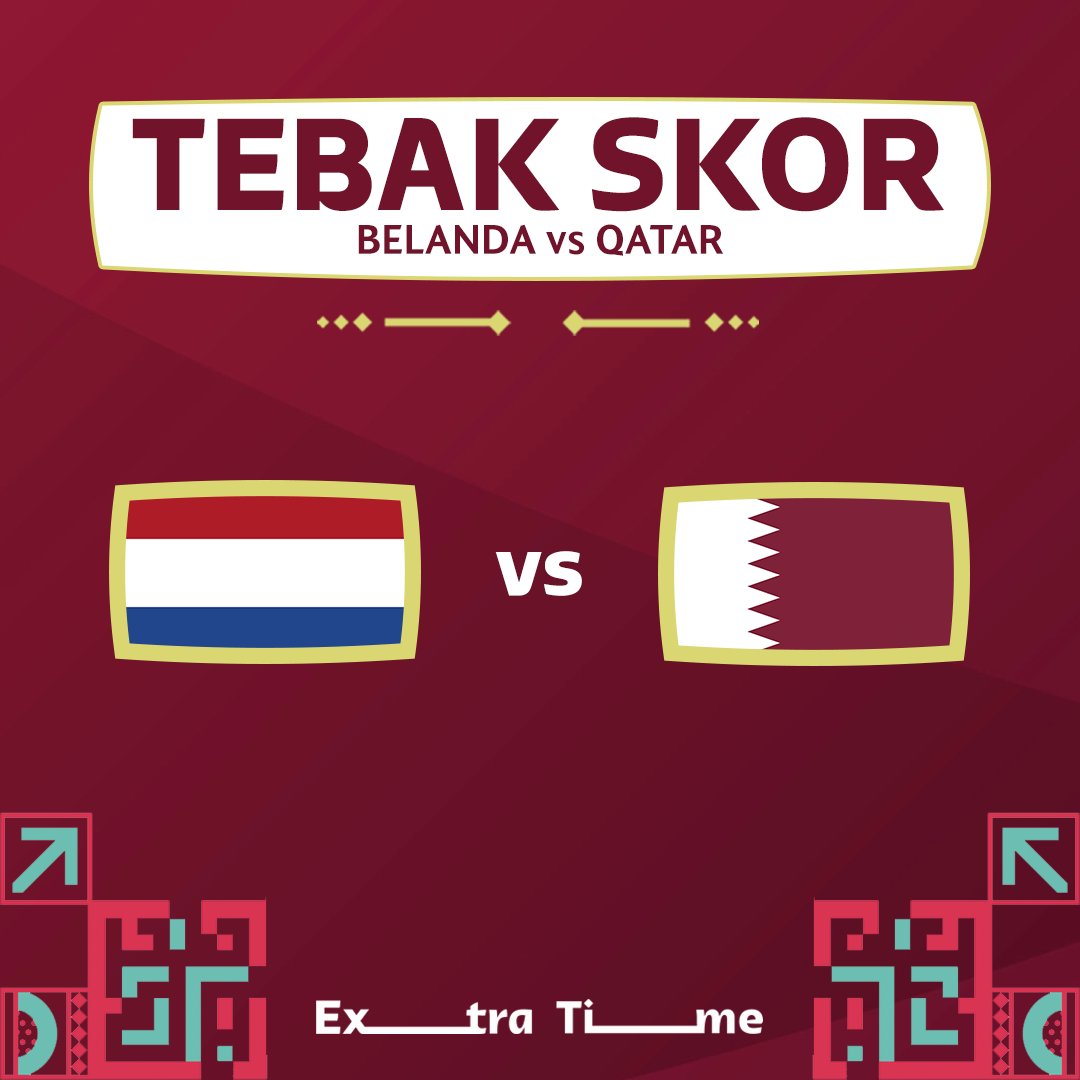 idextratime's tweet image. ⚡ Kuis Tebak Skor
Belanda v Qatar
Berhadiah FIFA 23 Steam PC untuk 1 orang!

Contoh:
Belanda 3-0 Qatar #BukaAjaBukalapak

Syarat:
- Khusus followers idextratime
- Follow @bukalapak
- RT 3 tweet terakhir Bukalapak
- RT &amp;amp; Like tweet ini
- Jangan lupa hashtag

Mainkan 🚀