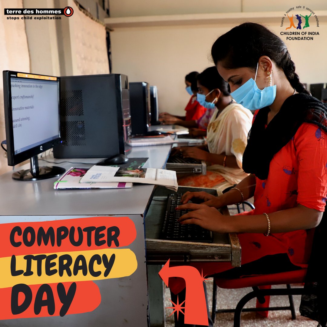 CIF02's tweet photo. CIF is empowering vulnerable girls from the Devadasi communities and Early Married Girls by providing them access to computer learning classes. Through the skills acquired through these classes, these girls apply for jobs and become financially independent.

#ComputerLiteracyDay https://t.co/3L5MpCNzSx