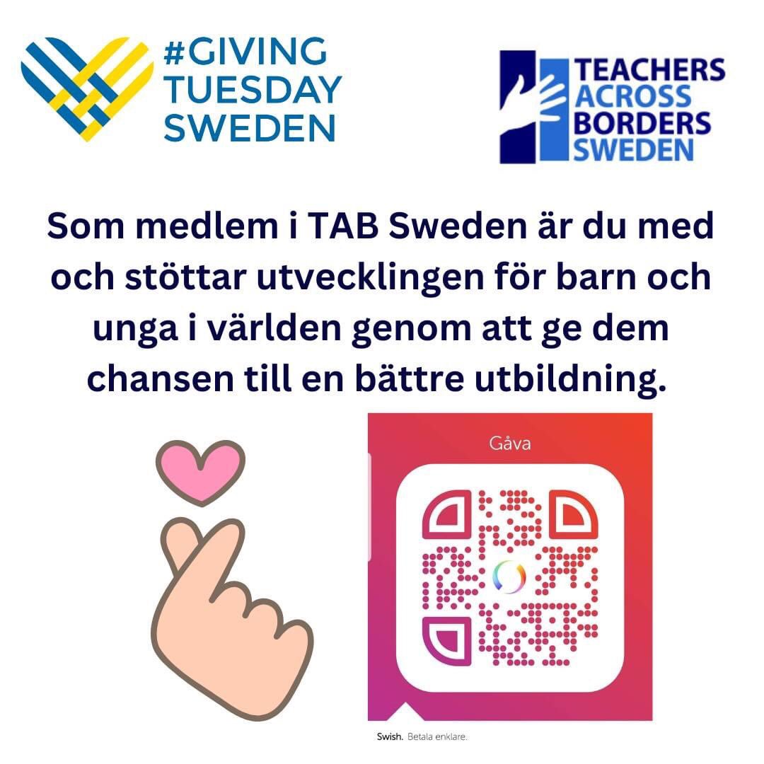 I sommar återupptar vi våra projekt i Kenya och Kambodja 🤩 Du vet väl att det är #givingtuesdaysweden idag 😉