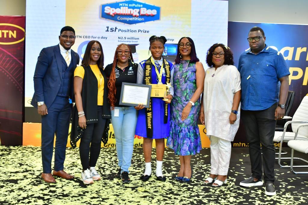 BHilights's tweet photo. Kate Ene David wins 2022 MTN mPulse Spelling Bee Champion - https://t.co/llKBFV0bWl https://t.co/R55q4ZtC0W