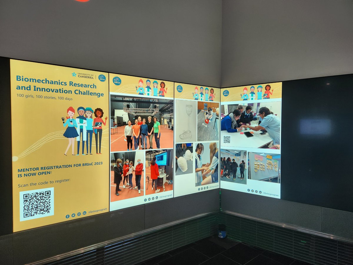 Great to see our <a href="/BRInCprogram/">BRInC program</a> showcased at #ABC13biomech