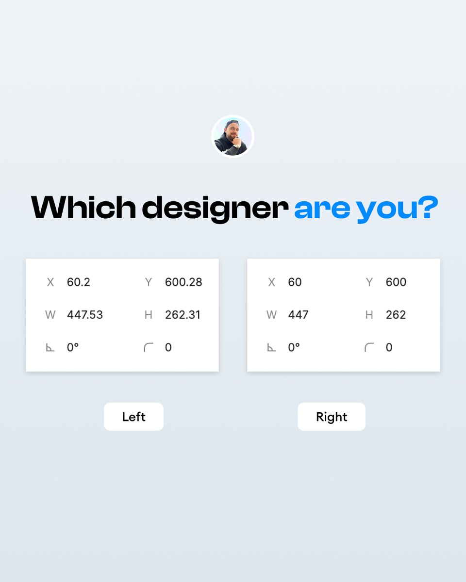 adriankuleszo's tweet image. Which one are you? Left or right? 😁