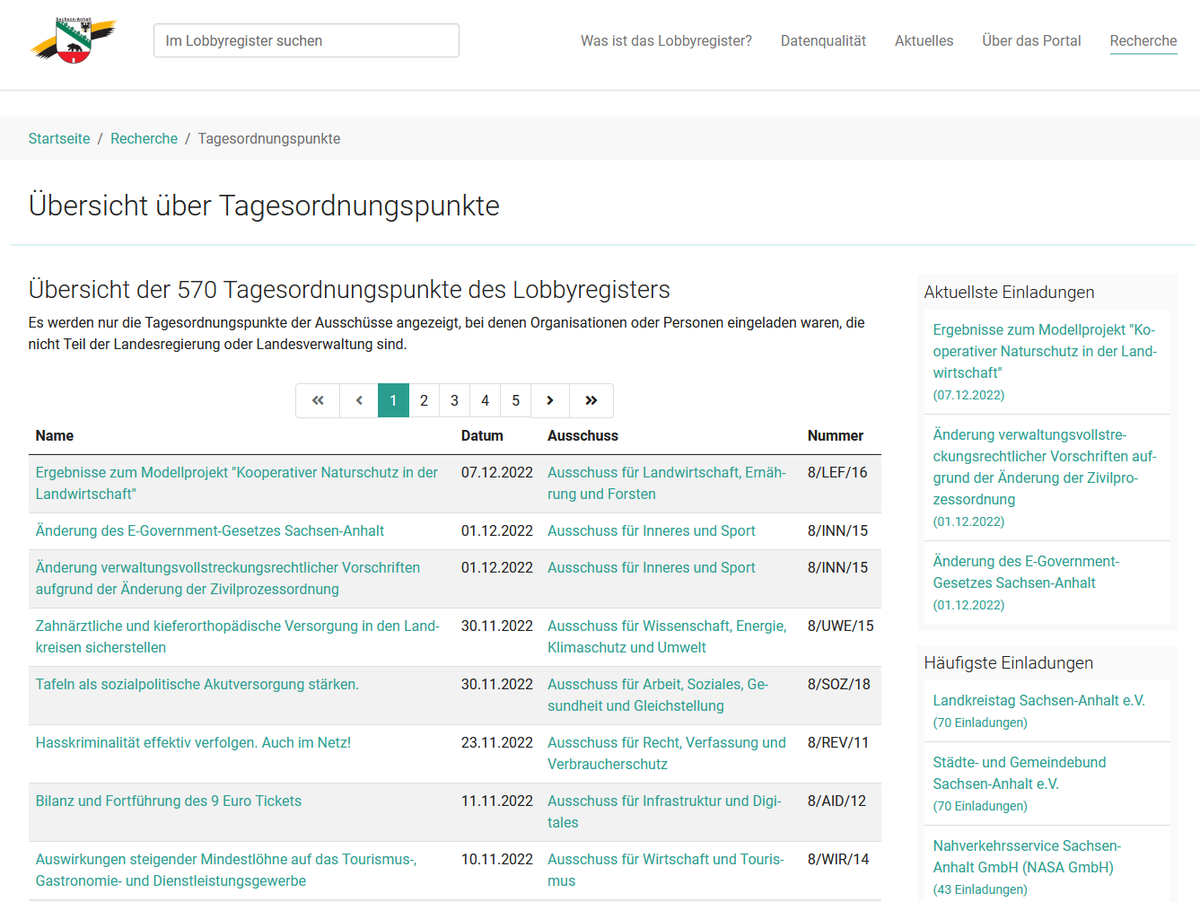 Lobbyregister Sachsen-Anhalt tweet media