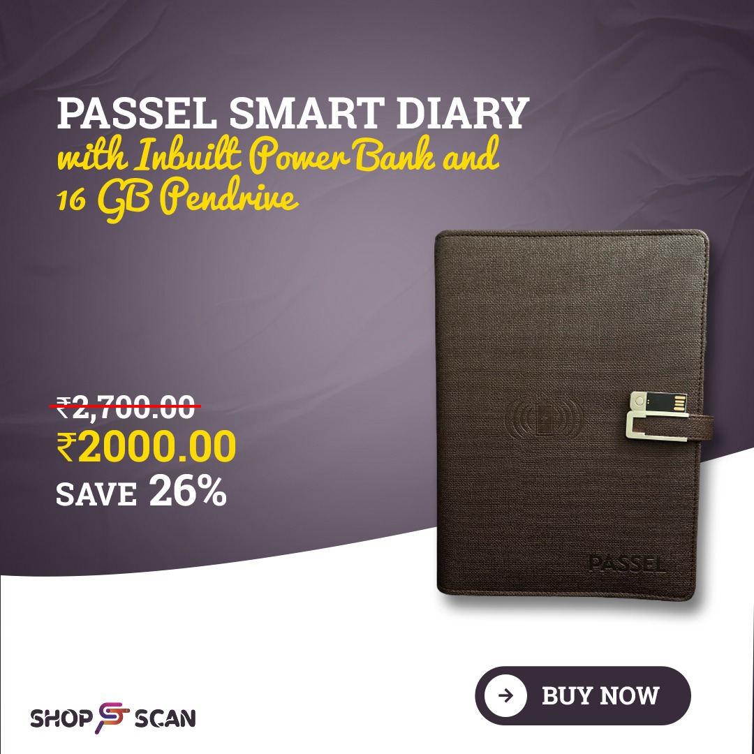 shopscan_in's tweet photo. Passel Smart Diary with Inbuilt Power Bank &amp; 16 GB Pendrive 

Buy Now  : https://t.co/JVCOEOwHX3 

#smartdiary #passelsmartdiary #powerbank #pendrive  #passel #shopscan #wirelesscharger #wirelesscharging #refillablediary #chargingnotebookdiary https://t.co/sQq0lqWe0C