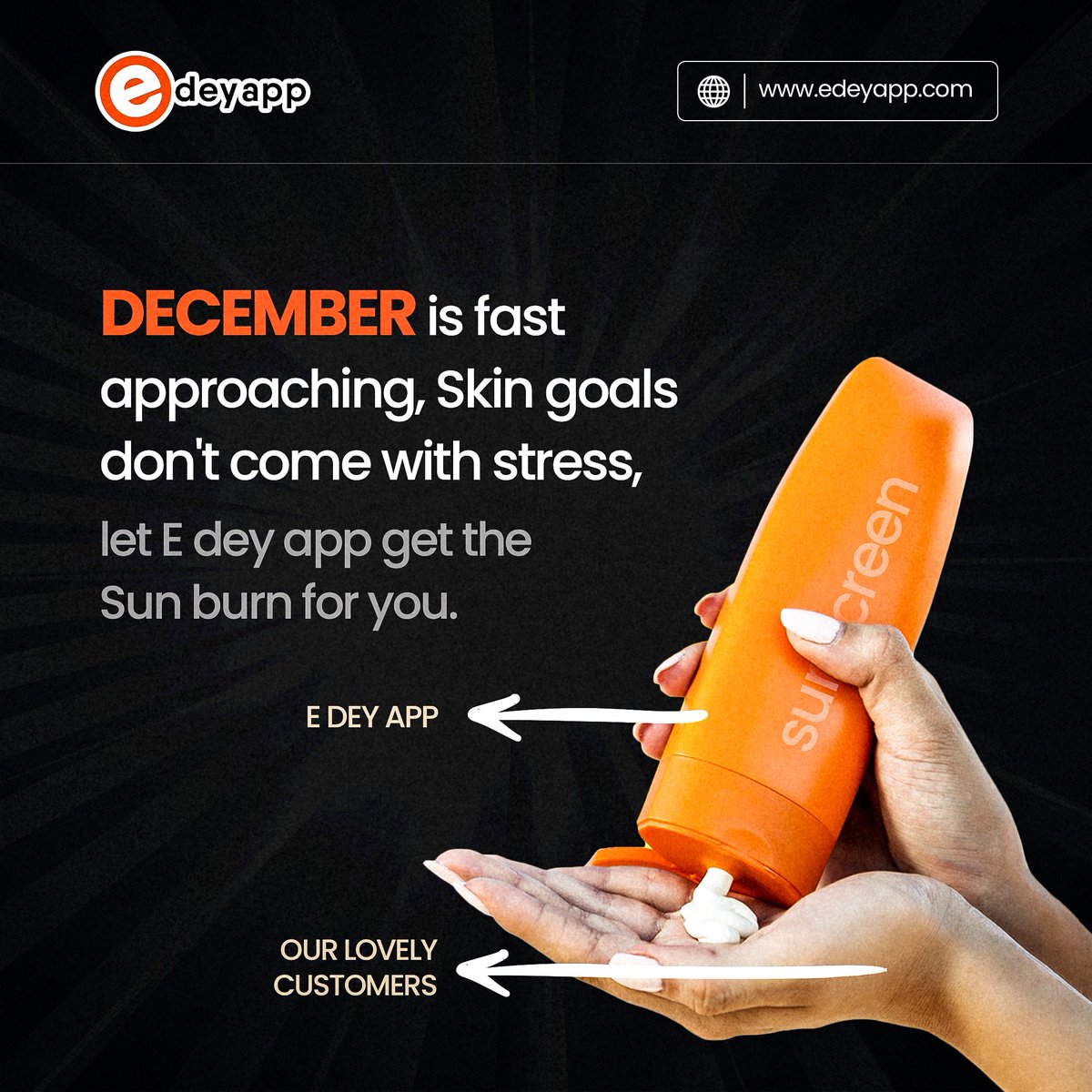 You're not about to go to your family house to show everyone that 'na you suffer pass' 😂

Book your errands and order some finger-licking delicacies from E Dey App!