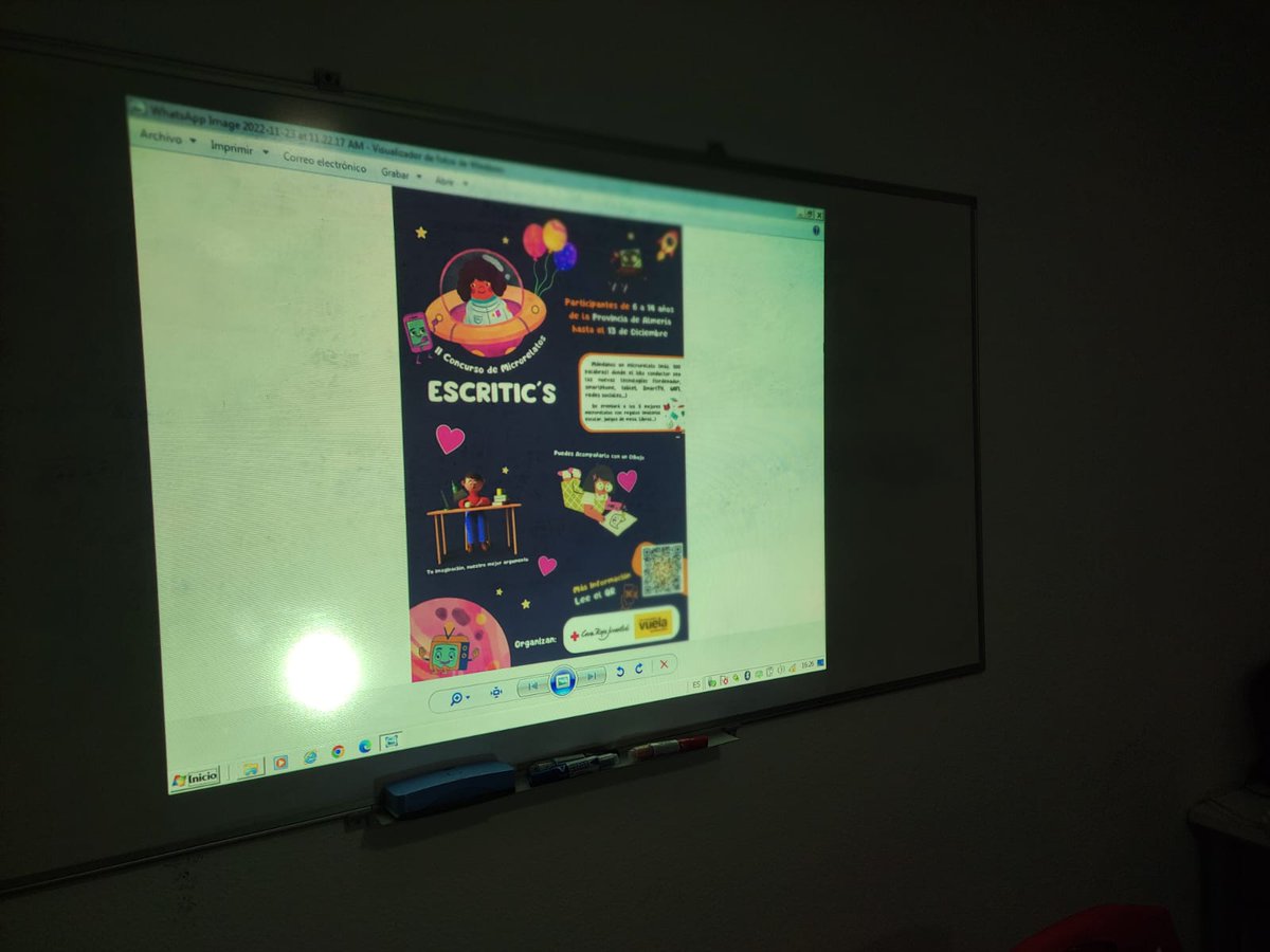 PuntoVuelaPuche's tweet photo. Participando en el II Escritic's - Concurso de Microrrelatos. ¿Quién sabe si no tenemos en #ElPuche a una futura escritora o futuro escritor? Iniciativa de @CGLosAlmendros @CRJ_Almeria
#creapeques #Capipuche https://t.co/ccdBRIdDez
