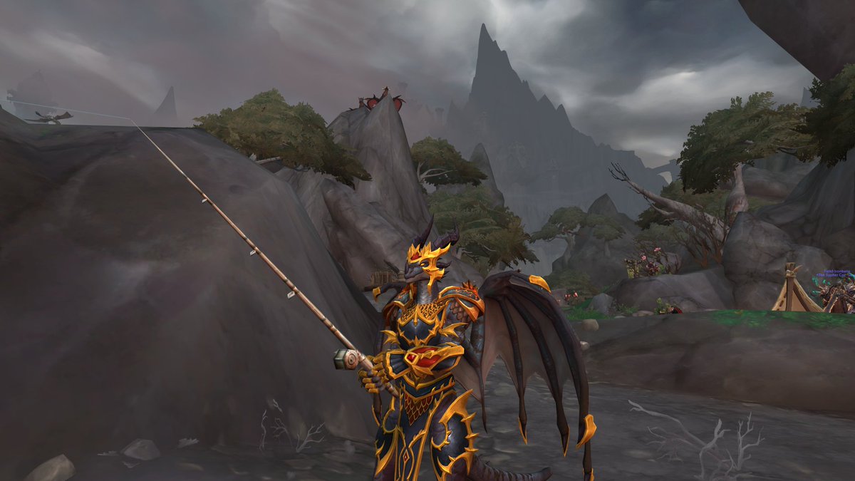 Fish fear me. Smaller critters... also fear me. #Dragonflight