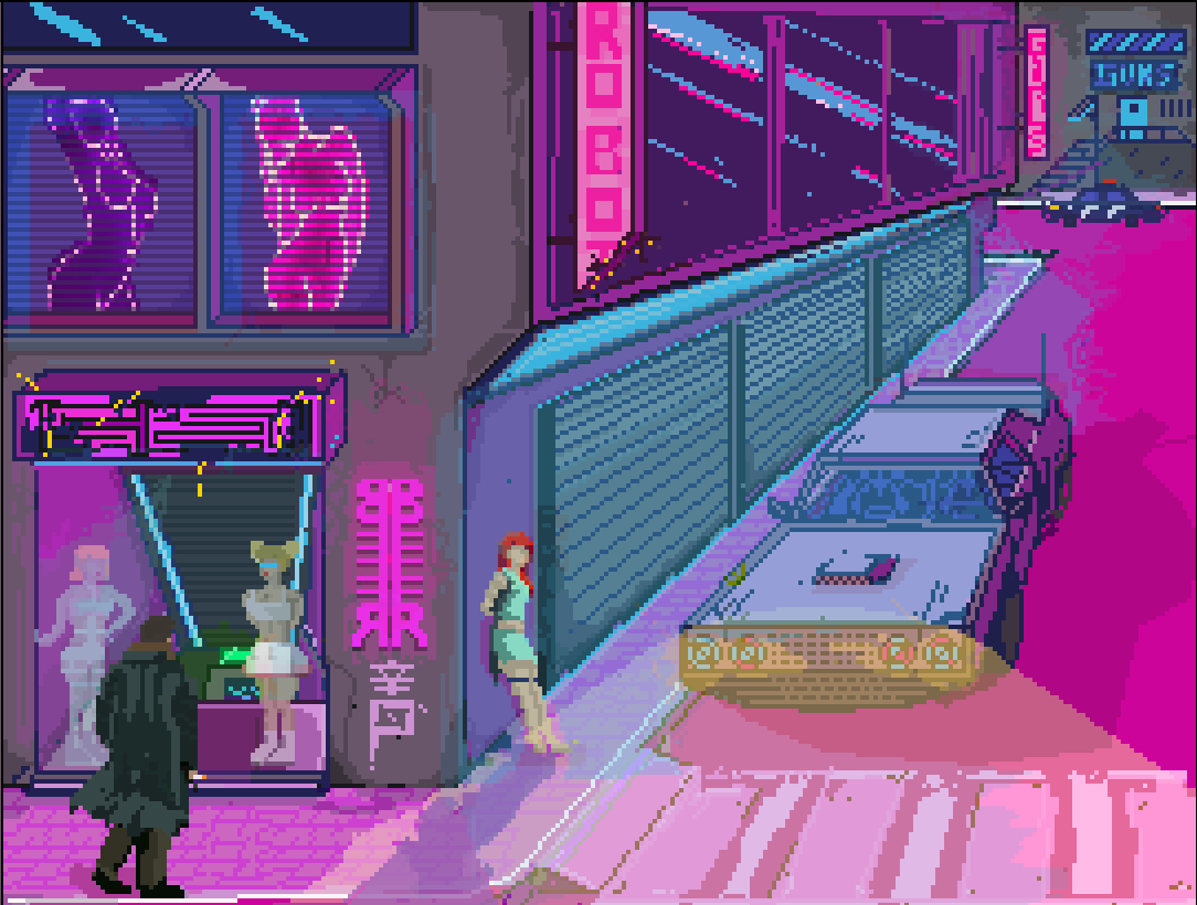 Bloom7Nb's tweet photo. Some fanart i did for @redlight @The8BitAlex its just outstanding what thoose guys do for the space!
Thank you!

"Cyberpunk Redlight District" 

#art #pixelart #cyberpunk #nft #redlightfinance https://t.co/QeE0Pfv3uI