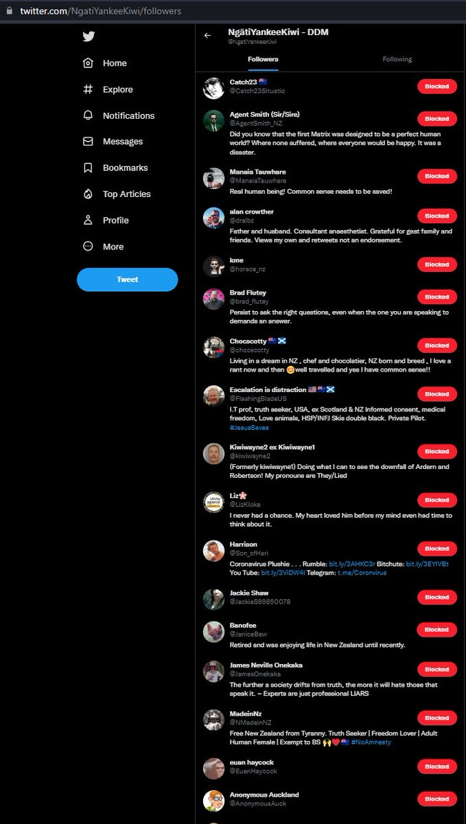 Rangi (@tetaipo) on Twitter photo Secateur is also a great tool secateur.app for these accounts as they return from Telegram. If you haven't used it already, you can log in, and configure Secateur to block all of the followers of a given account, including the account itself. Credit to <a href="/tveastman/">Tom Eastman</a> Secateur is also a great tool secateur.app for these accounts as they return from Telegram. If you haven't used it already, you can log in, and configure Secateur to block all of the followers of a given account, including the account itself. Credit to <a href="/tveastman/">Tom Eastman</a>