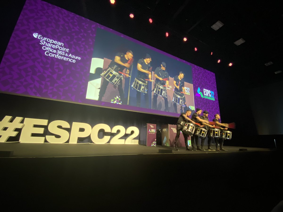 Drumrolls- #ESPC22 is kicking off! It’s so awesome to finally dive into this community again! #Microsoft