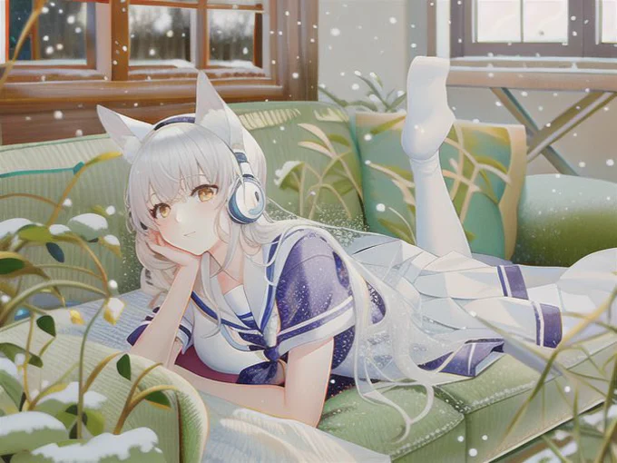 ゴルシコスプレ写真イラスト化 