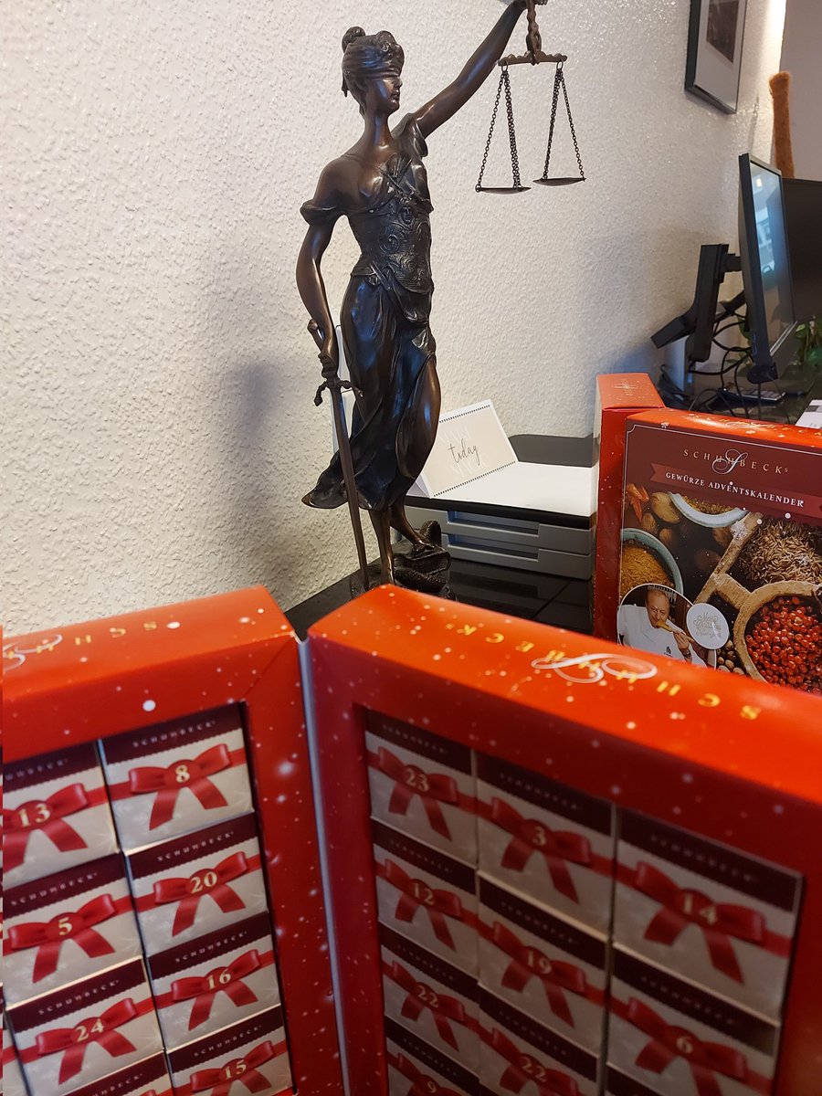 Während der letzten beiden Arbeitstage wird die Würze im Job nicht mehr fehlen. Ein wenig Wehmut macht sich breit... 😓