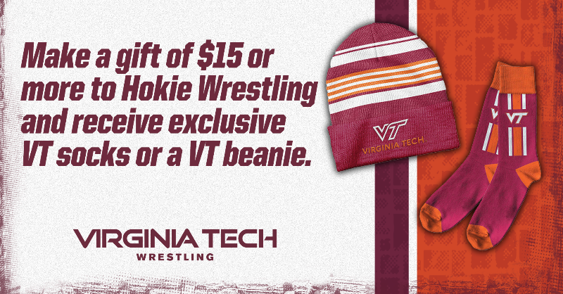 HokiesWrestling's tweet photo. 𝙎𝙪𝙥𝙥𝙤𝙧𝙩 @Hokieswrestling 𝙤𝙣 𝙂𝙞𝙫𝙞𝙣𝙜 𝙏𝙪𝙚𝙨𝙙𝙖𝙮!

#HokieNation, we can't express enough how much we appreciate you as we continue to be among the best in the country! Your support allows us to do what we love. Please consider donating today!
#Team100 #Hokies 🦃
