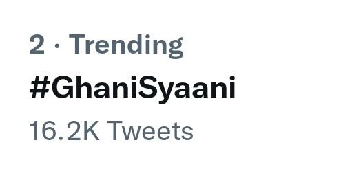 Keep using #GhaniSyaani in your tweets nd make it trend at no. 1 position !!!
#ShehnaazGill
#McSquare