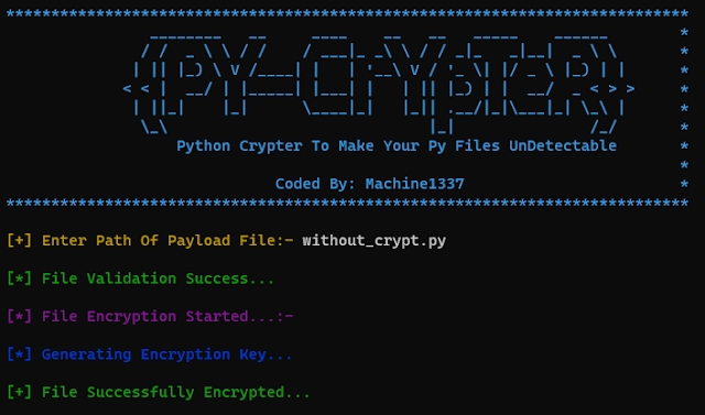 KitPloit's tweet image. Pycrypt - Python Based Crypter That Can Bypass Any Kinds Of Antivirus Products ift.tt/AucYtM0
