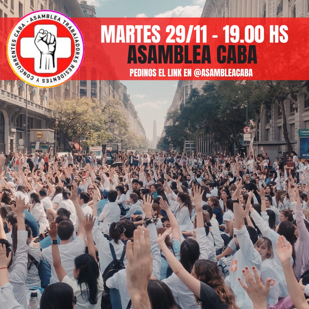 La lucha continua 🔥, participa de ella

Hoy 19 hs💪🏻

#mareablanca 
#gratisnuncamas