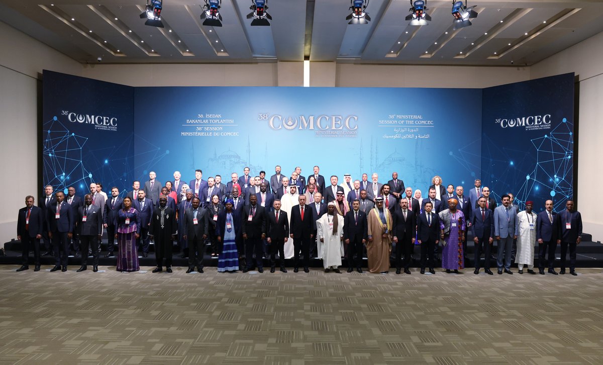 ADFIMI Chairman Mr. Osman Arslan participated at the 38th Ministerial Session of COMCEC which was held in Istanbul, Türkiye on 28 November 2022.
Standing Committee for Economic and Commercial Cooperation of the Organization of the Islamic Cooperation: Cooperation for Development