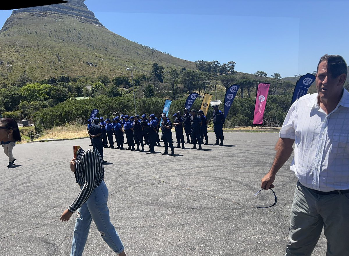 Excited to attend the kick off of our expanded tourism law enforcement unit which is a proud partnership with <a href="/WesternCapeGov/">Western Cape Gov</a> and <a href="/CityofCT/">City of Cape Town</a>. <a href="/MireilleWenger/">Minister Mireille Wenger</a> <a href="/VosJames/">James Vos</a>
