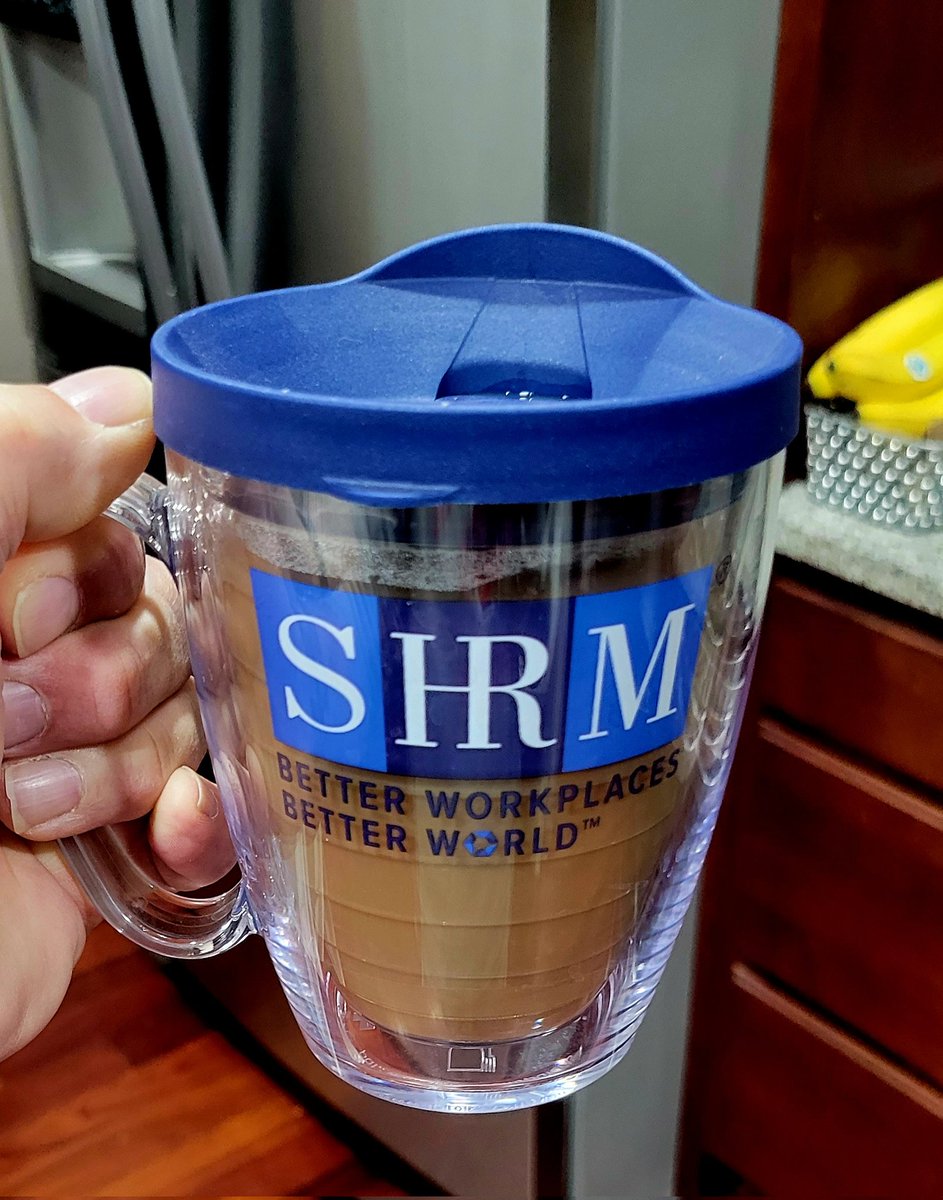 JeffPally's tweet photo. Today's #HRCoffeeShot comes in one of my @SHRM mugs...Evidently I have a few to choose from, with another on its way after renewing my membership! #MySHRMMugs #CauseTheEffect https://t.co/TsMigmiOdb