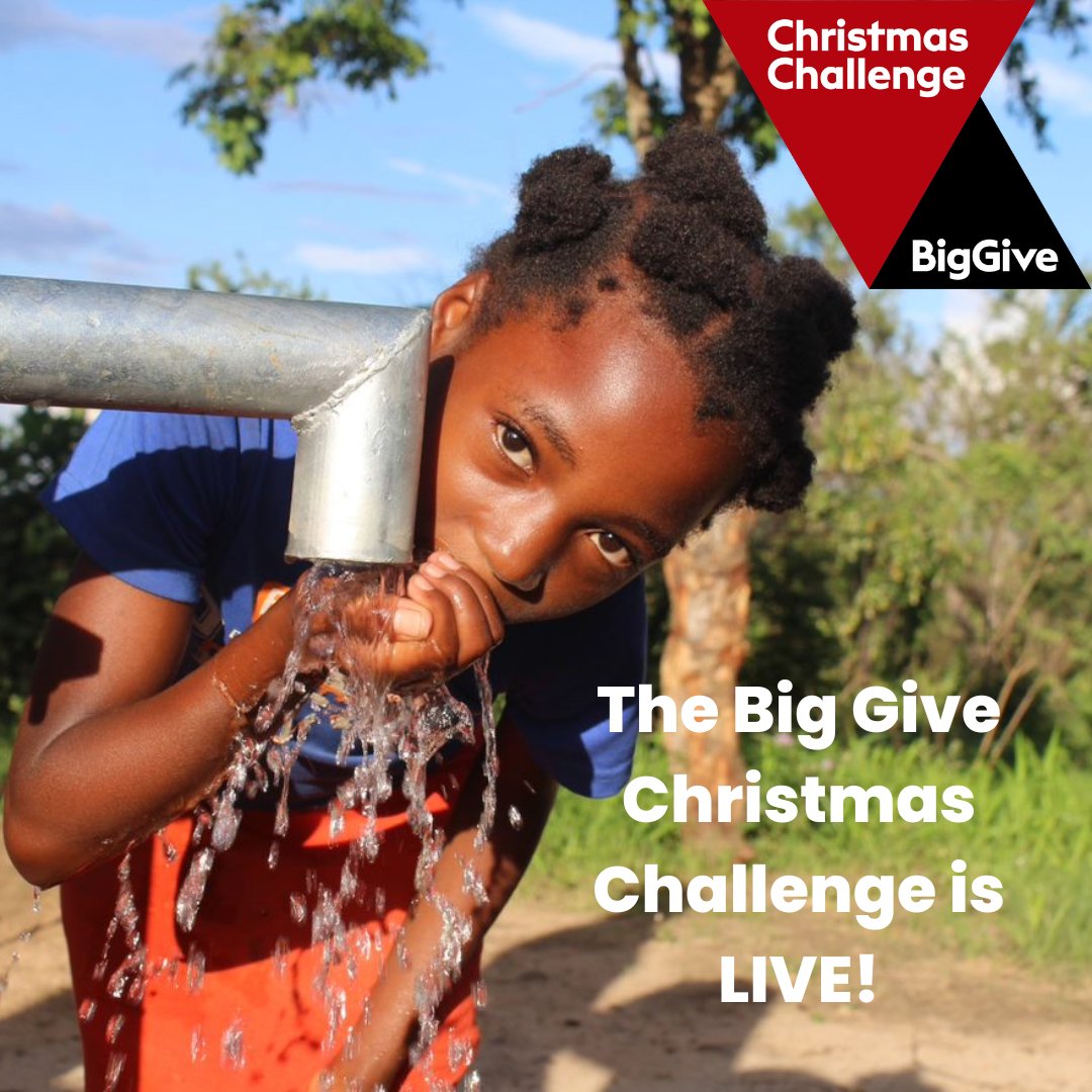 The Big Give Christmas Challenge is LIVE 🎄😍
Double your donation now! &gt;&gt;villagewater.org/biggive2022&lt;&lt;