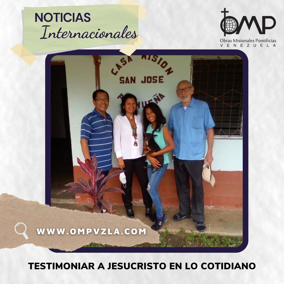 OMP_Venezuela's tweet photo. Aprender a distinguir el mañoco de la yuca, amasar la comida con sus propias manos, para disfrutarla junto a los hermanos de las comunidades indígenas de Parhueña. Es el día a día que viven Yagnora y Martín, un matrimonio venezolano... https://t.co/ObPUOntxYB https://t.co/buzwV9K7TZ
