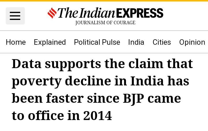 Modi's New India killed poverty across the nation.
Hate-Modi leaders will surely not like to read this.