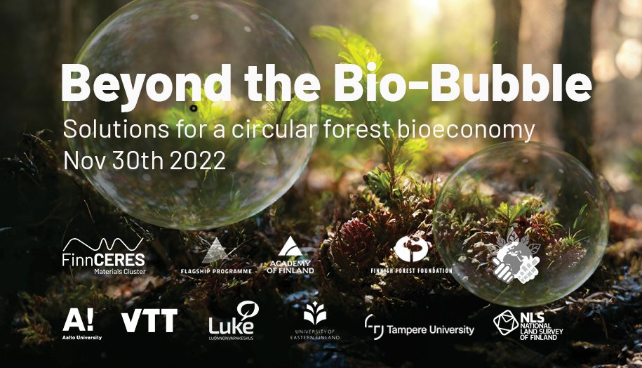 How does circular #forest #bioeconomy solve #sustainability challenges &amp; ensure resilience?🌲

Discover the potential of multifunctional forestry tomorrow when <a href="/UNITEflagship/">UNITE Flagship</a> &amp; <a href="/FinnCERES/">FinnCERES</a> share their research in Brussels!

Participate online at 15.30 CET👇
finnceres.fi/post/beyond-th…