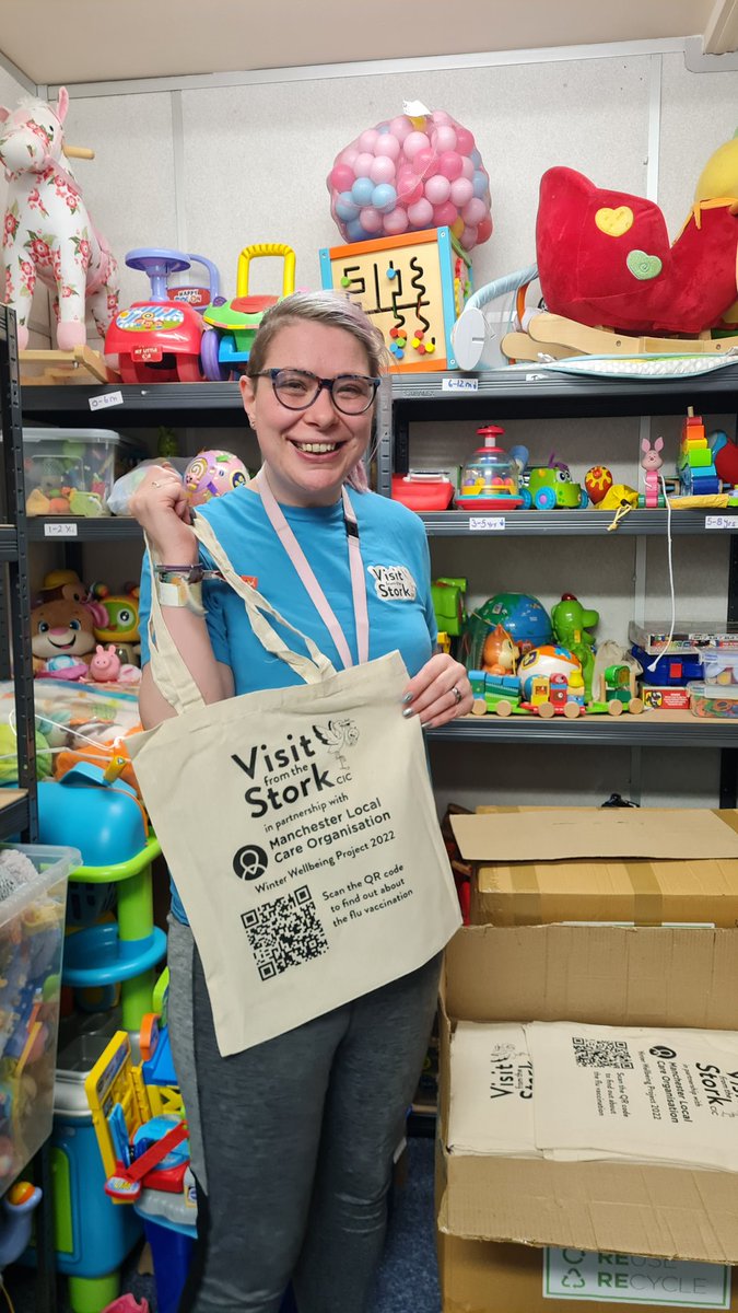 We (@VFTSeditor) are working on an exciting COMISSIONED (eeee!) project with the NHS in #Manchester- to support 2000 families with 2-3 year olds. I unpacked the first of a few exciting deliveries yesterday!! @MFTnhs @GM_ICP #healthcare #socent @mcrlco