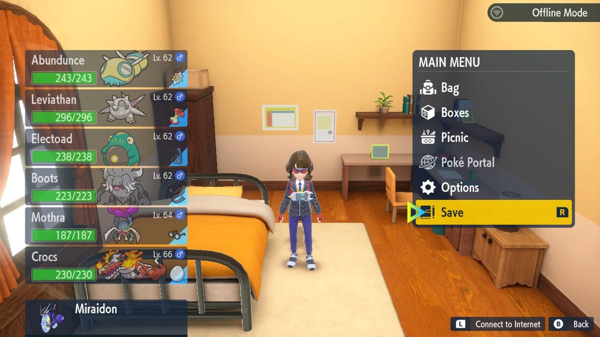 RealFrostea's tweet image. #PokemonScarletViolet #NintendoSwitch

Just beat Pokémon Violet. Fantastic game despite the performance issues. This was my team. On to the post-game!