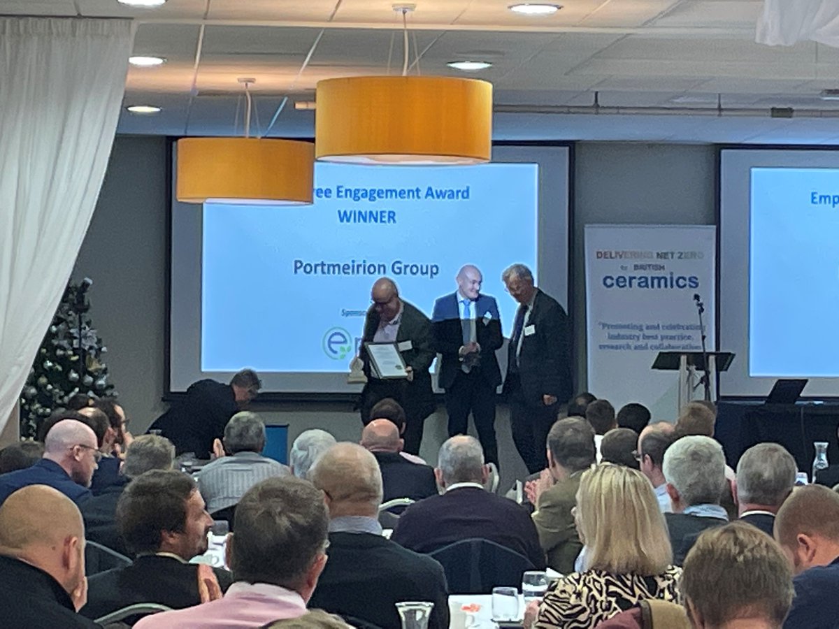 British Ceramic Confederation (@ceramfed) on Twitter photo Delighted to announce our āDelivering Net Zero for British Ceramicsā #NetZero Business Advocate #award sponsored by <a href="/Heatcatcher_WHR/">Heatcatcher Waste Heat Recovery</a> went to @ibstockbrick while our Employee Engagement Award sponsored by <a href="/EnCO78745462/">EnCO</a> went to <a href="/byportmeirion/">Portmeirion UK</a>
#ceramics #decarbonisation Delighted to announce our āDelivering Net Zero for British Ceramicsā #NetZero Business Advocate #award sponsored by <a href="/Heatcatcher_WHR/">Heatcatcher Waste Heat Recovery</a> went to @ibstockbrick while our Employee Engagement Award sponsored by <a href="/EnCO78745462/">EnCO</a> went to <a href="/byportmeirion/">Portmeirion UK</a>
#ceramics #decarbonisation