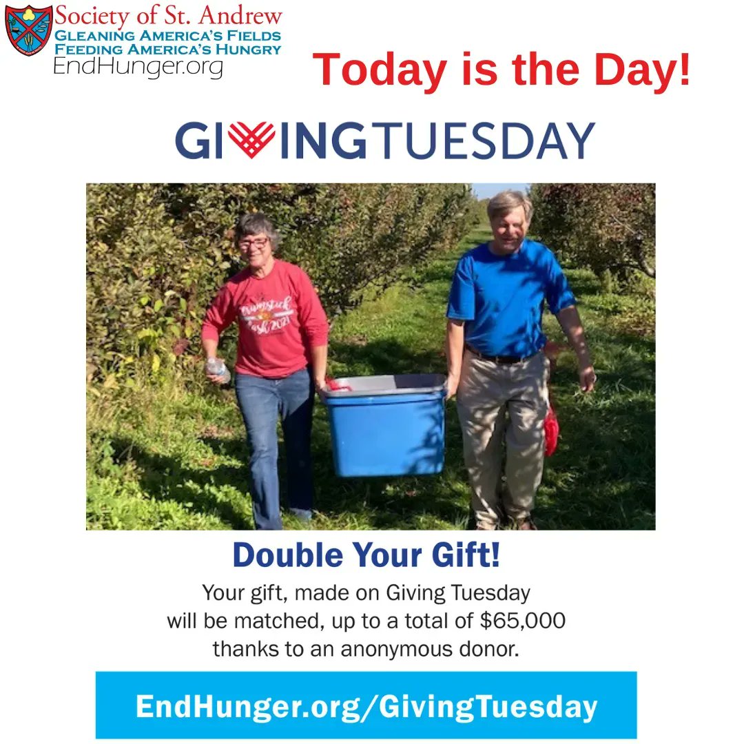 Today is the day! Give this Tuesday to SoSA to #endhunger in Indiana! buff.ly/32kCdiu