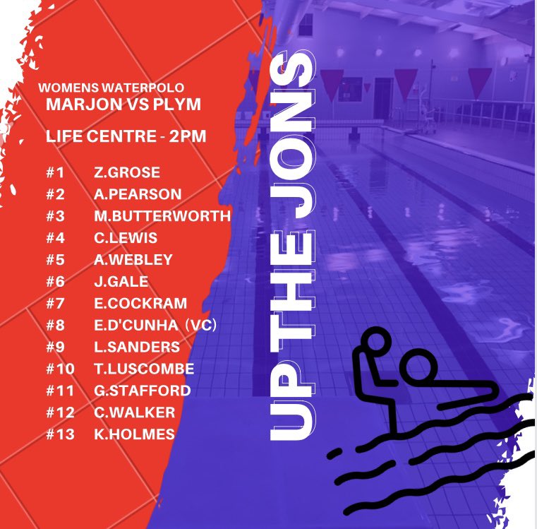 Derby day! 2pm swim off tomorrow! Let’s go girls!